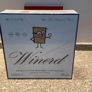 Winerd (wine nerd) wine tasting game NEW sealed for 4 or more players age 21+